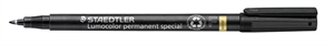 Staedtler Marker Lumocolor Perm Special 0,6mm schwarz